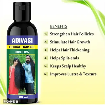 Natural Hair Care Hair Oil, 100ml-thumb0