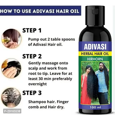 Natural Hair Care Hair Oil, 100ml-thumb0
