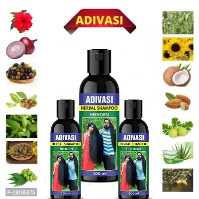 Adivasi Hair Shampoo Strengthen Hair Follicles Pack Of-3 Combo-thumb4