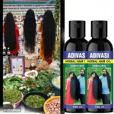 Adivasi Hair Oil for All Type of Hair Problem Pack of 2-thumb0