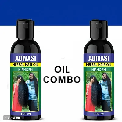 Natural Hair Care Adivasi Hair Oil Pack of 2-thumb0