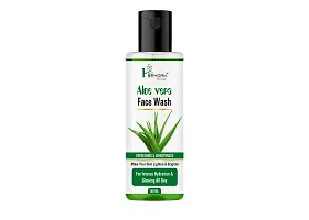 Aloe Vera face wash for Extra cleansing and smoothness Face Wash100ML-thumb2