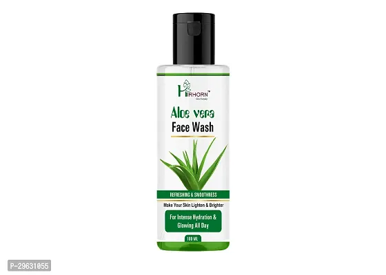 Aloe Vera face wash for Extra cleansing and smoothness Face Wash100ML-thumb3