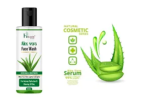 Aloe Vera face wash for Extra cleansing and smoothness Face Wash100ML-thumb1