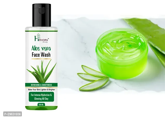 Aloevera Deep Cleasing, Prevent Acne, Anti Bacterial Face Wash100ML