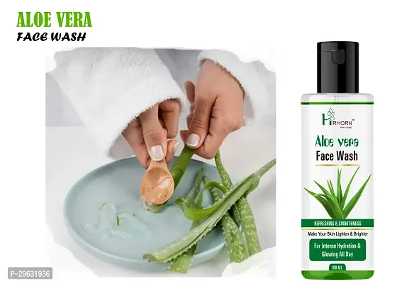 Aloevera Deep Cleasing, Prevent Acne, Anti Bacterial Face Wash100ML-thumb4