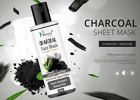 Cleanser  Transform Your Skincare Routine with Charcoal Face Wash100ML-thumb2