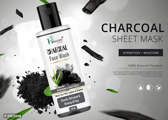 nbsp;Charcoal Sun Protection, Tan Removal, Anti-dullness, Face Wash100ML-thumb3