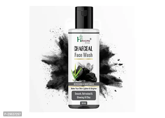 Charcoal Cleansing, Refreshing  Anti-dullness Face Wash100ML-thumb0