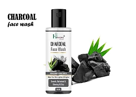 Charcoal Cleansing, Refreshing  Anti-dullness Face Wash100ML-thumb1