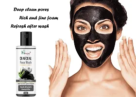 Charcoal Skin Brightening All Skin Type Face Wash100ML-thumb3