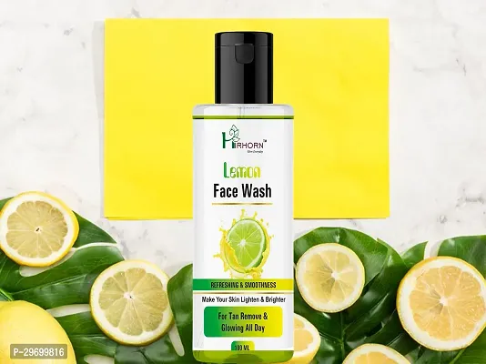 Lemon Prevents Pimples, Get Bright Skin With Every Wash Face Wash100ML-thumb0