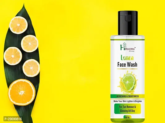 Lemon Prevents Pimples, Get Bright Skin With Every Wash Face Wash100ML-thumb2