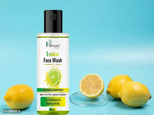 Lemon Prevents Pimples, Get Bright Skin With Every Wash Face Wash100ML-thumb3