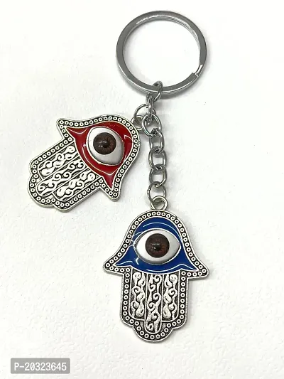 Devil Eye Skull Design Pair Fashion Positive Vibes Unisex Keychain