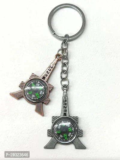 High Choice Directions Compass Metal Keychain