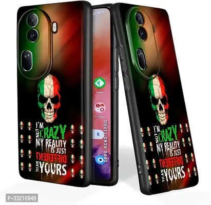 Classic Silicon Back Cover For Oppo Reno 11 Pro 5G Mobile