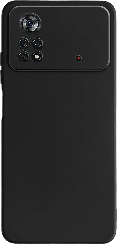 Classic Silicon Back Cover For Poco X4 Pro (5G) Mobile