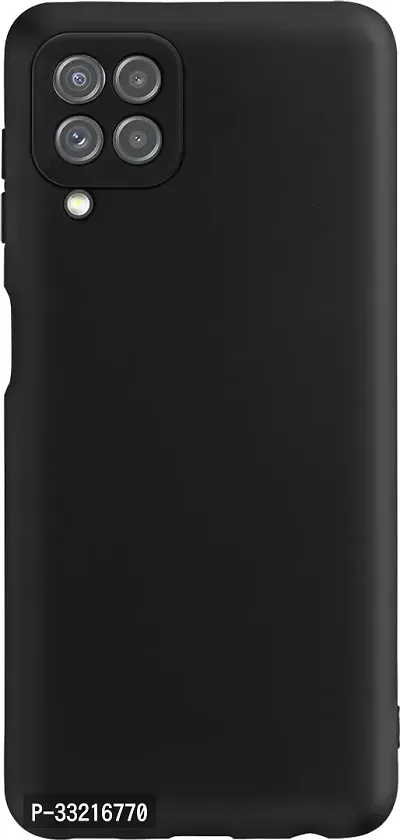 Classic Silicon Back Cover For Samsung Galaxy A22 (4G) Mobile