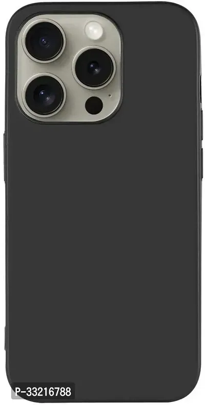 Classic Silicon Back Cover For Apple Iphone 15 Pro Mobile-thumb2