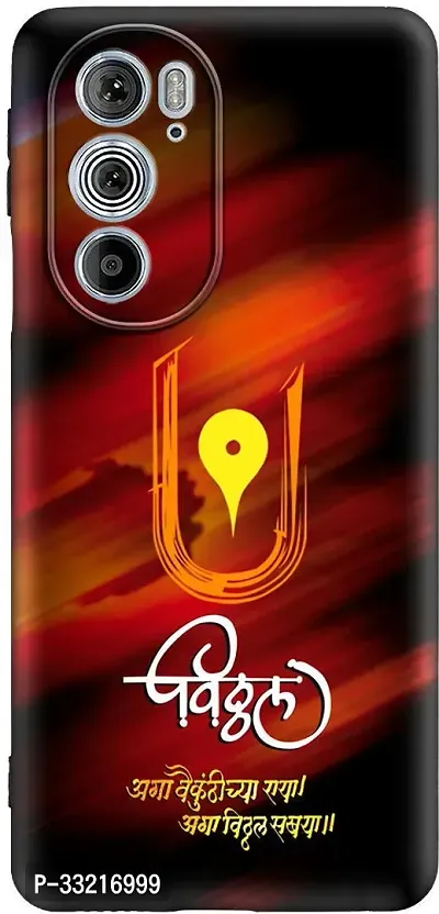 Classic Silicon Back Cover For Motorola Edge 30 Pro Mobile-thumb0