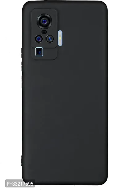 Classic Silicon Back Cover For Vivo X50 Pro Mobile-thumb0