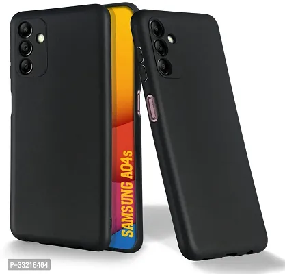 Classic Silicon Back Cover For Samsung A04S Mobile-thumb0