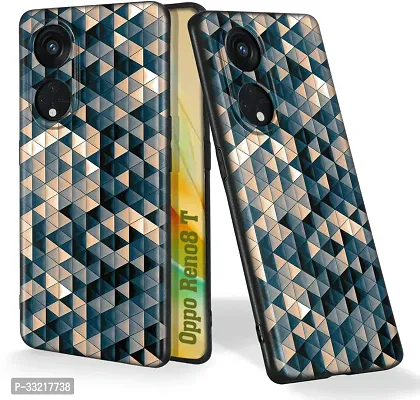 Classic Silicon Back Cover For Oppo Reno8T 5G Mobile