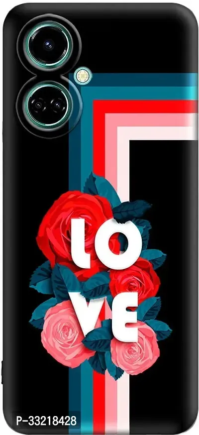 Classic Silicon Back Cover For Tecno Camon 19 Mobile