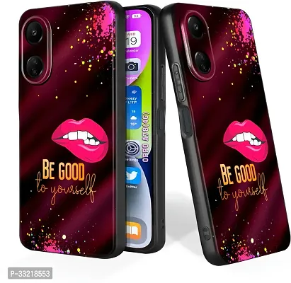 Classic Silicon Back Cover For Oppo A78 4G Mobile