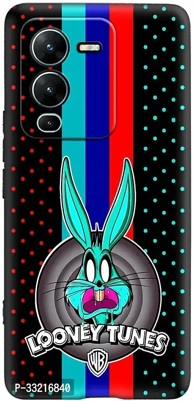 Classic Silicon Back Cover For Vivo V25 Pro Mobile-thumb0