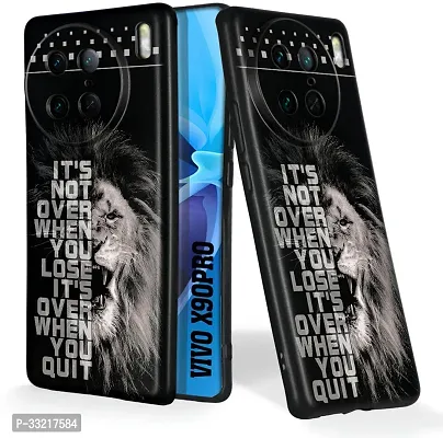 Classic Silicon Back Cover For Vivo X90 Pro Mobile-thumb0