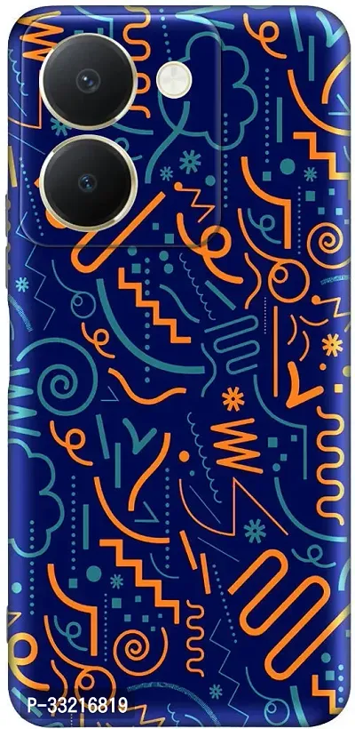 Classic Silicon Back Cover For Vivo Y36 Mobile-thumb2