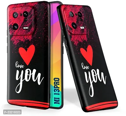 Classic Silicon Back Cover For Mi 13 Pro Mobile