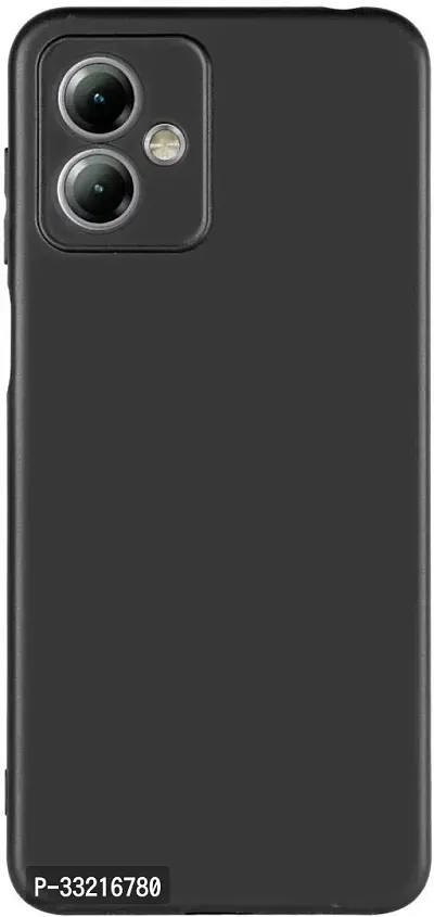 Classic Silicon Back Cover For Motorola G14 Mobile-thumb2