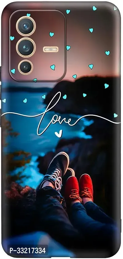 Classic Silicon Back Cover For Vivo V23 Pro Mobile