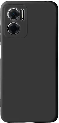 Classic Silicon Back Cover For Redmi 11 Prime 5G Mobile-thumb1