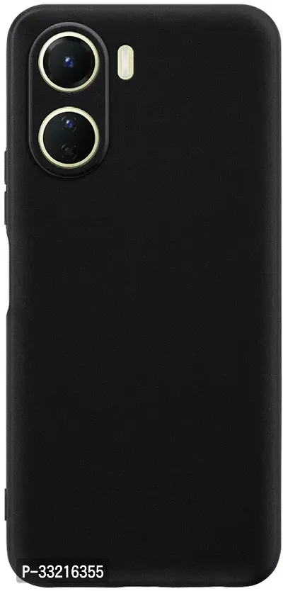 Classic Silicon Back Cover For Vivo Y16 / Vivo T2X / Vivo Y56 (5G) Mobile