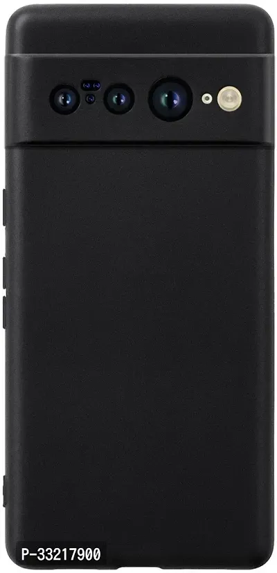 Classic Silicon Back Cover For Google Pixel 7 Pro Mobile