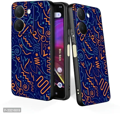 Classic Silicon Back Cover For Vivo Y36 Mobile-thumb0