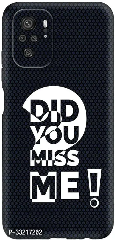 Classic Silicon Back Cover For Mi Redmi Note 10 / Redmi Note 10S / Redmi Note 11 Se Mobile-thumb0