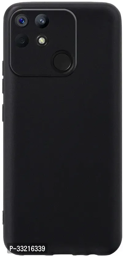 Classic Silicon Back Cover For Realme Narzo 50A Mobile-thumb0