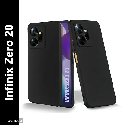 Classic Silicon Back Cover For Infinix Zero 20 Mobile-thumb0