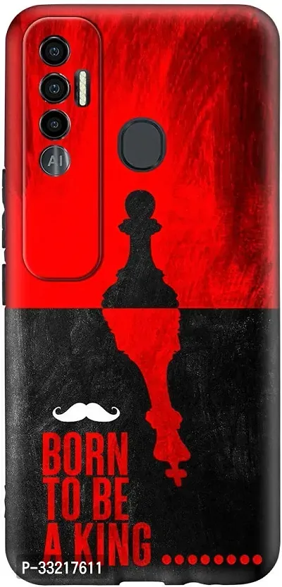 Classic Silicon Back Cover For Tecno Spark 7 Pro Mobile