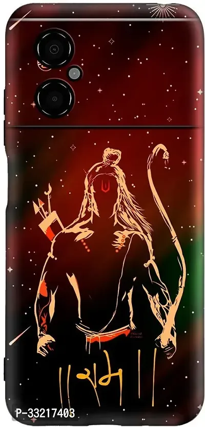 Classic Silicon Back Cover For Poco M4 Mobile