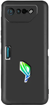 Classic Silicon Back Cover For Asus Rog Phone 7 Mobile-thumb1