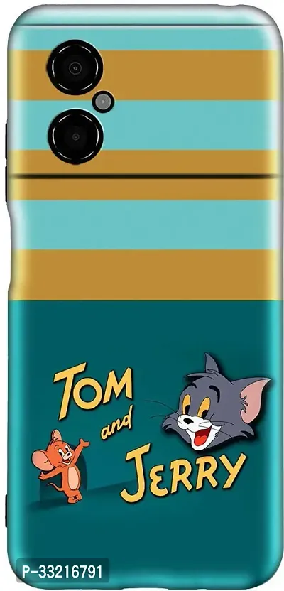 Classic Silicon Back Cover For Poco M4 Mobile