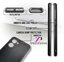 Classic Silicon Back Cover For Realme C33 Mobile-thumb1