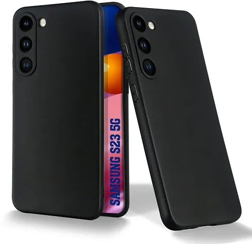 Classic Silicon Back Cover For Samsung Galaxy S23, Samsung Galaxy S23 5G Mobile