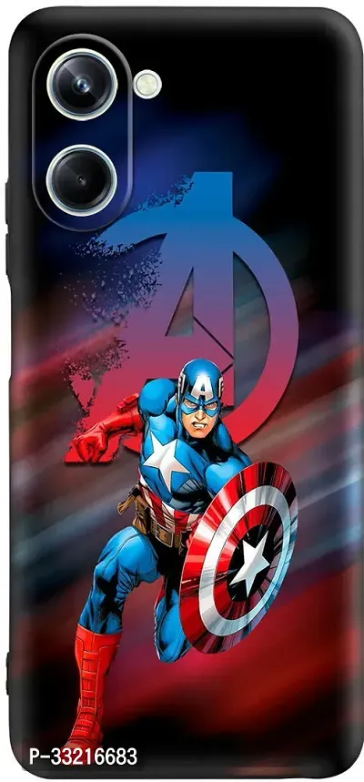 Classic Silicon Back Cover For Realme 10 Pro 5G Mobile